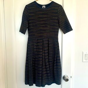 M for missoni knit a line dress